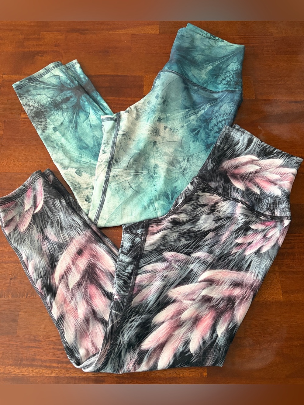 Evolution And Creation 23” Leggings Bundle Feather & Boho Wings Prints
